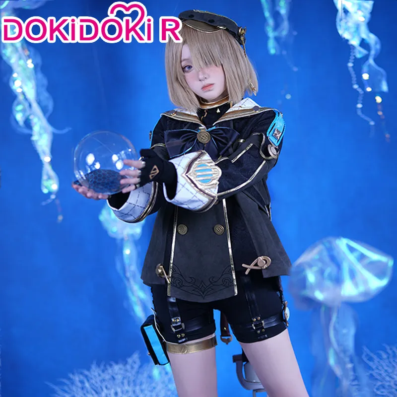 【 Ready For Ship】【Size S-2XL】DokiDoki-R Game Genshin Impact Cosplay Freminet Costume Fontaine