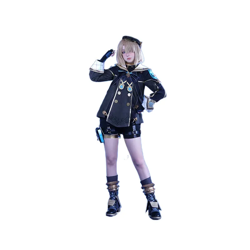 【 Ready For Ship】【Size S-2XL】DokiDoki-R Game Genshin Impact Cosplay Freminet Costume Fontaine