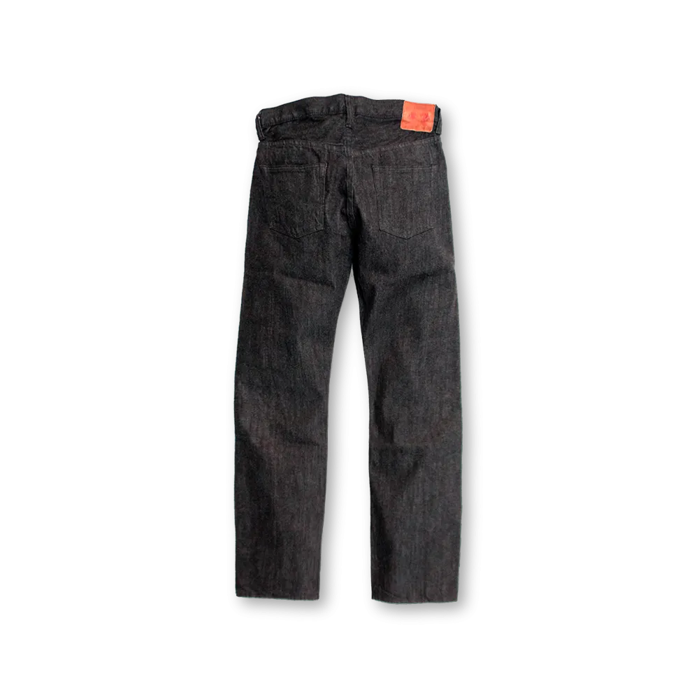 0105BK - Wide Black Denim -