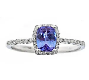 10K GOLD TANZANITE RING SKU# 80062