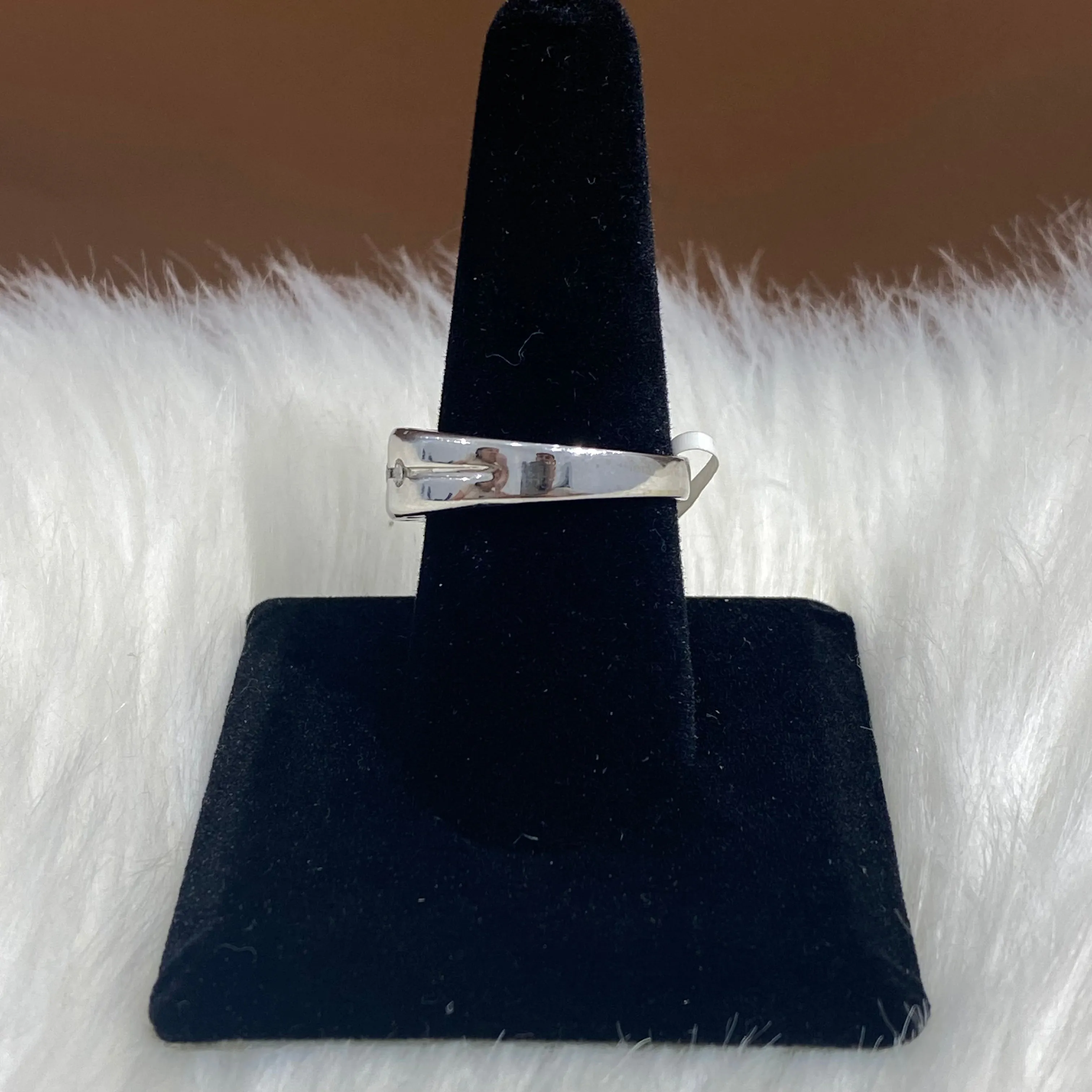 14K White Gold Diamond Fashion Ring Ct Dia / 7.1gr / Size 9