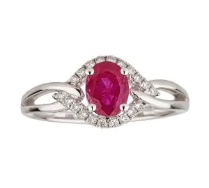 18K GOLD RUBY RING SKU# 80064