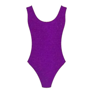 1980s Leotard - Purple