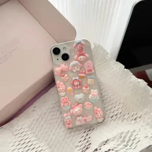 3D Cute Melo and Kuro Phone Case SK443