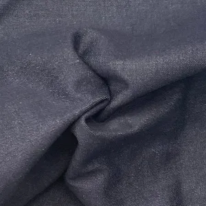 60" 100% Cotton Italian Denim Dark Indigo 10 OZ Woven Fabric By the Yard