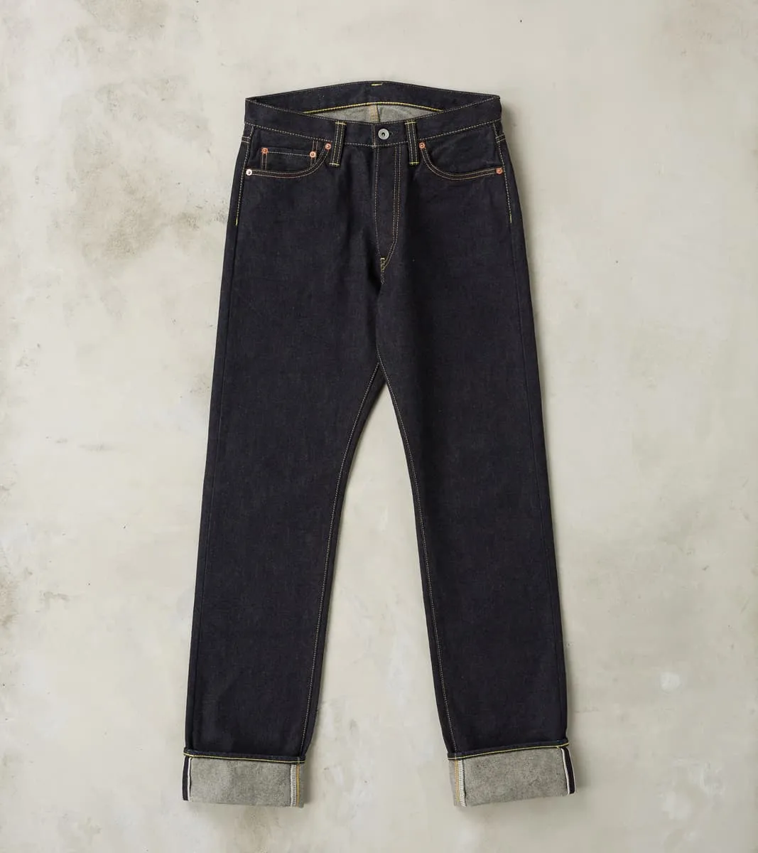 888S-142 - High Rise Tapered - 14oz Indigo