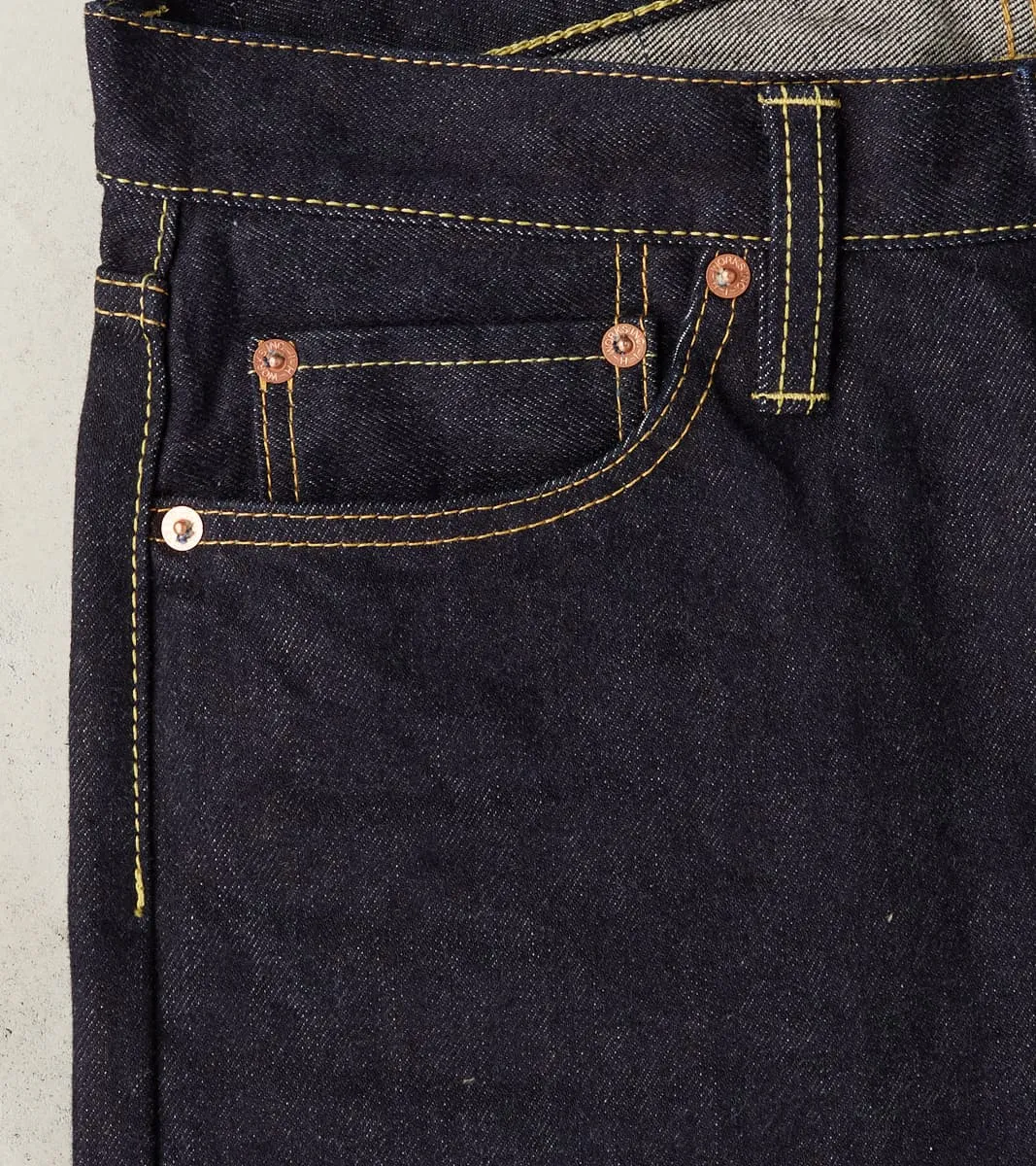 888S-142 - High Rise Tapered - 14oz Indigo