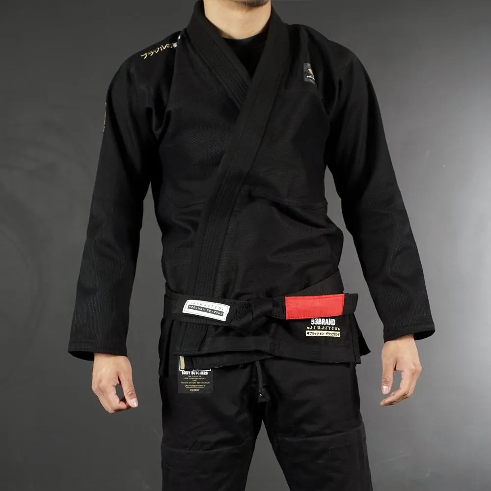 93brand "Body Butchers" BJJ Gi - Black