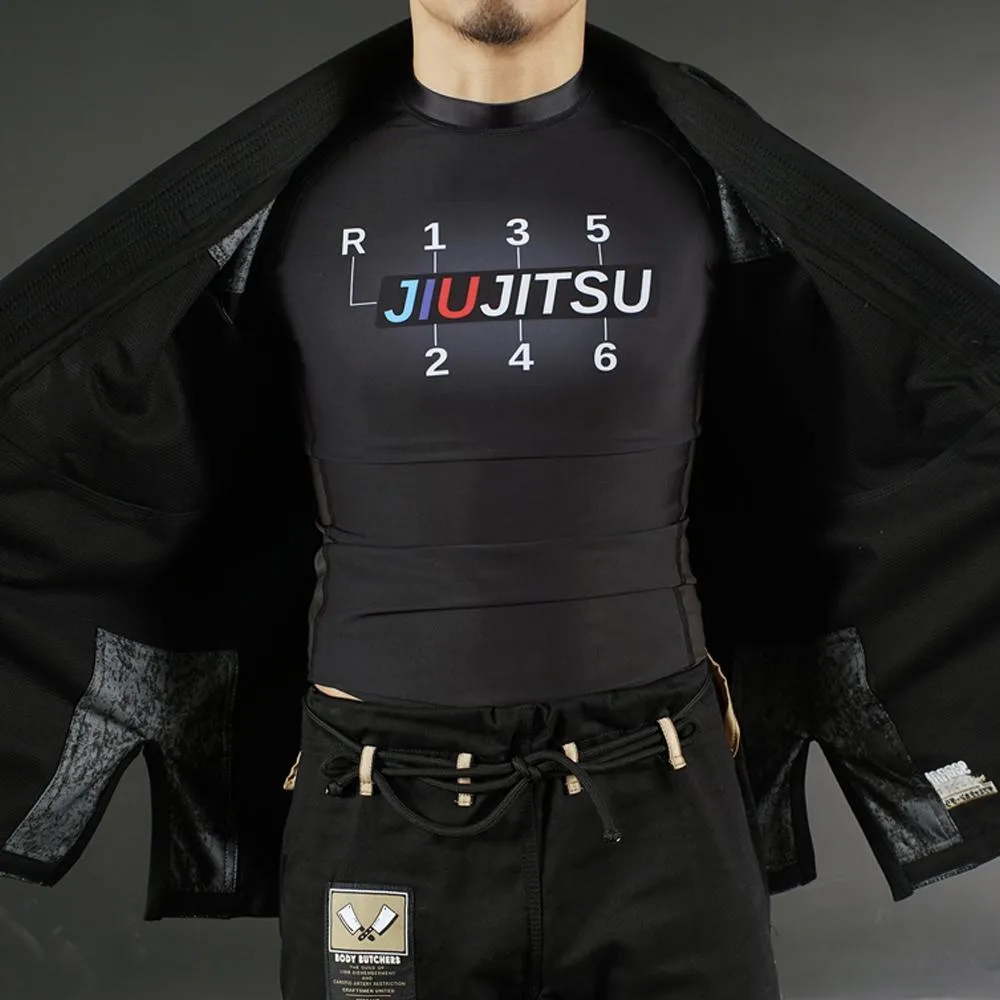 93brand "Body Butchers" BJJ Gi - Black