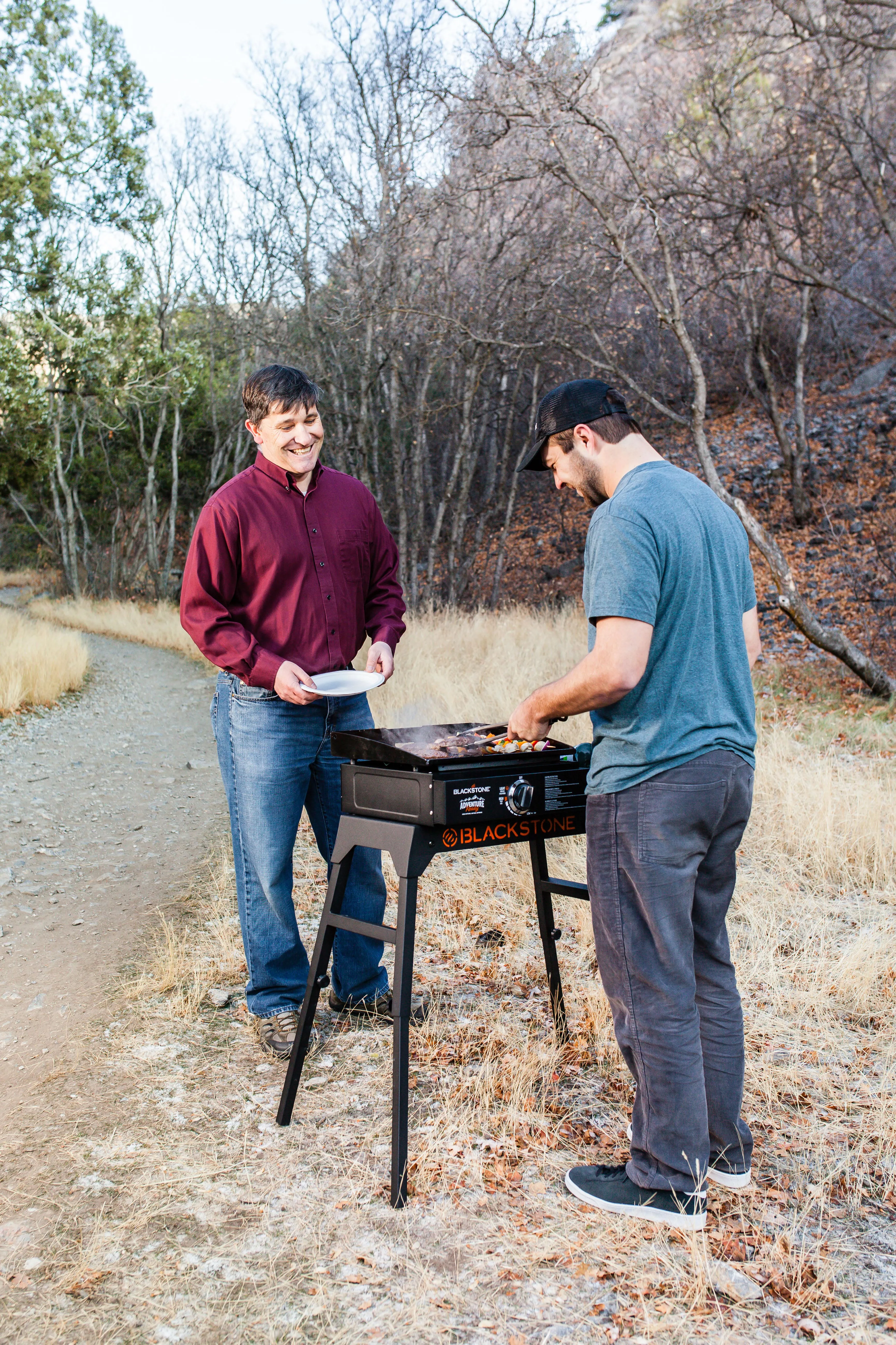 Adventure Ready 22" Griddle with Hood, Legs, Adapter Hose