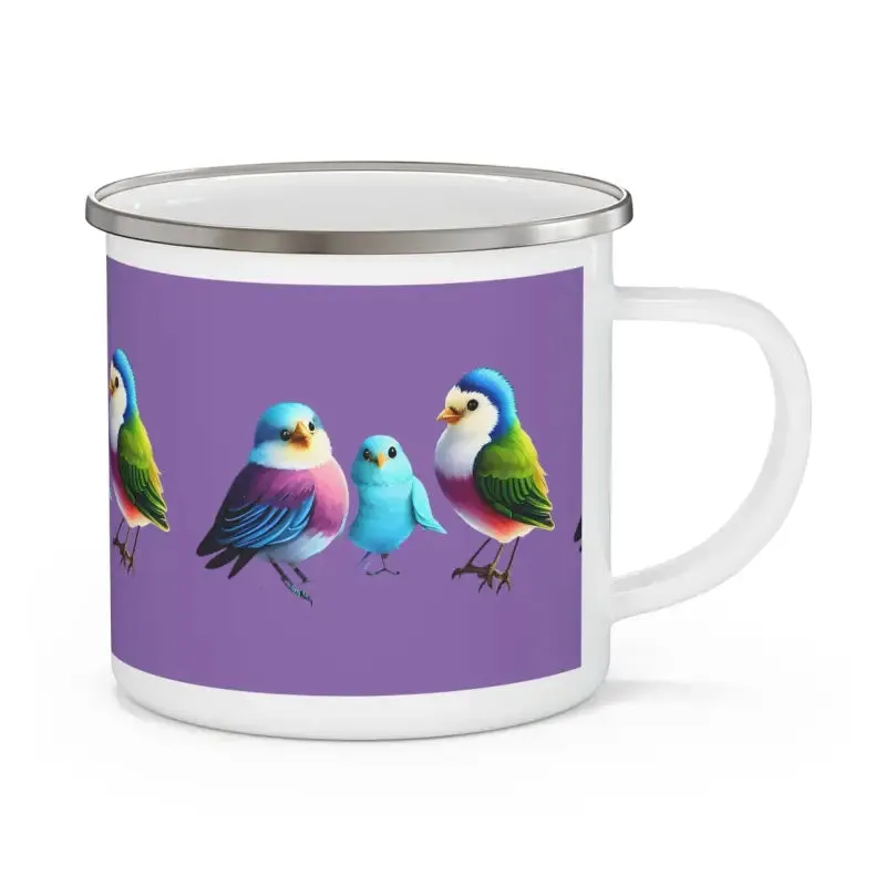 Adventure-ready Enamel Camping Mug for Thrill Seekers