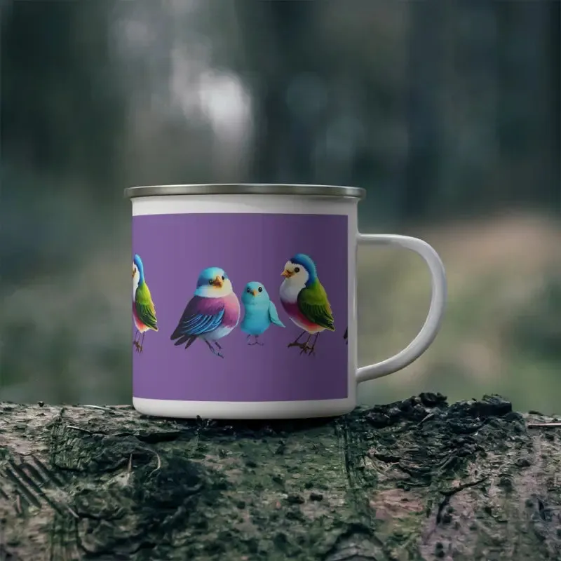 Adventure-ready Enamel Camping Mug for Thrill Seekers