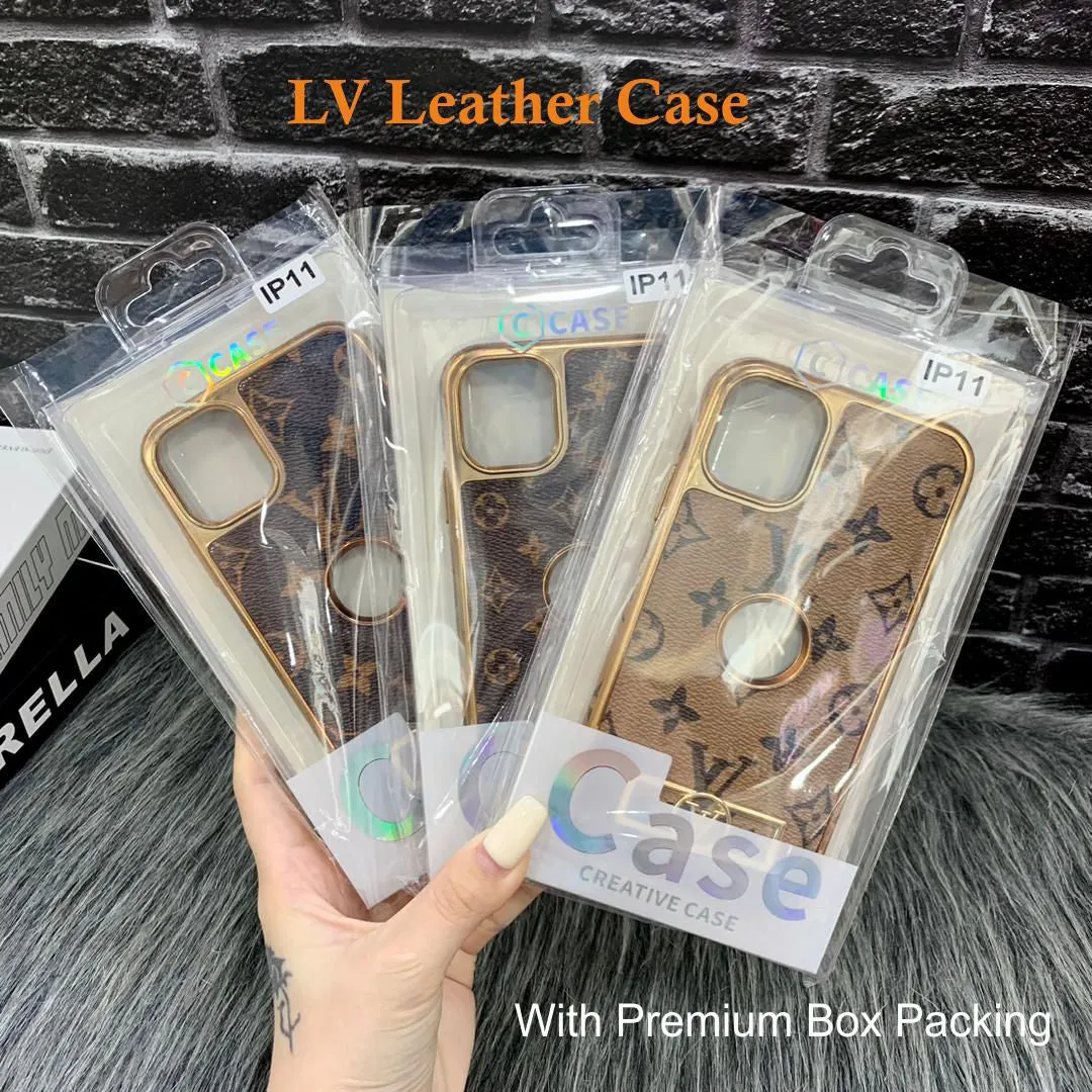 Aesthetic Leather Design Hard Case For Samsung