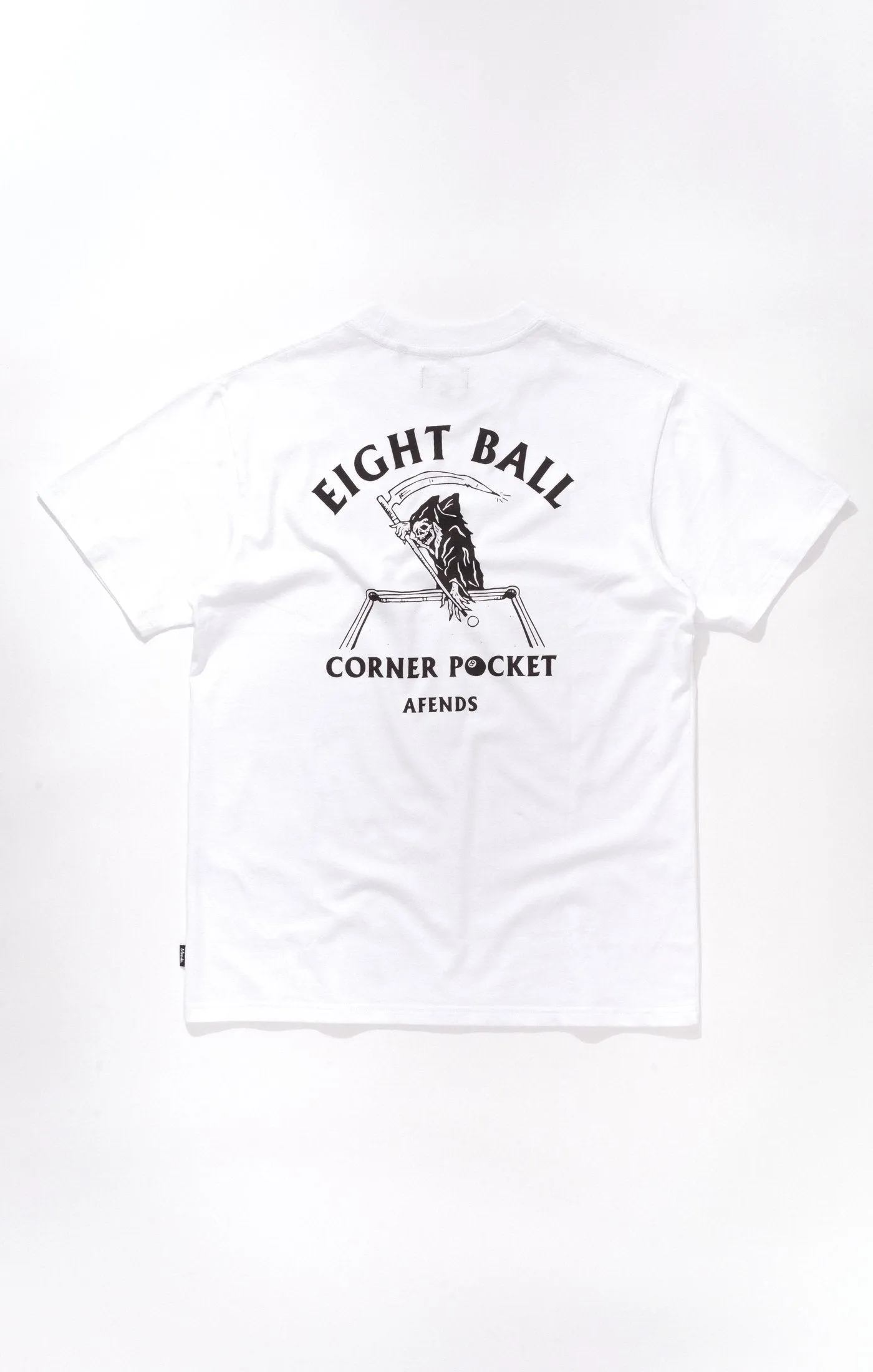 Afends Mens Eight Ball - Retro Fit Tee