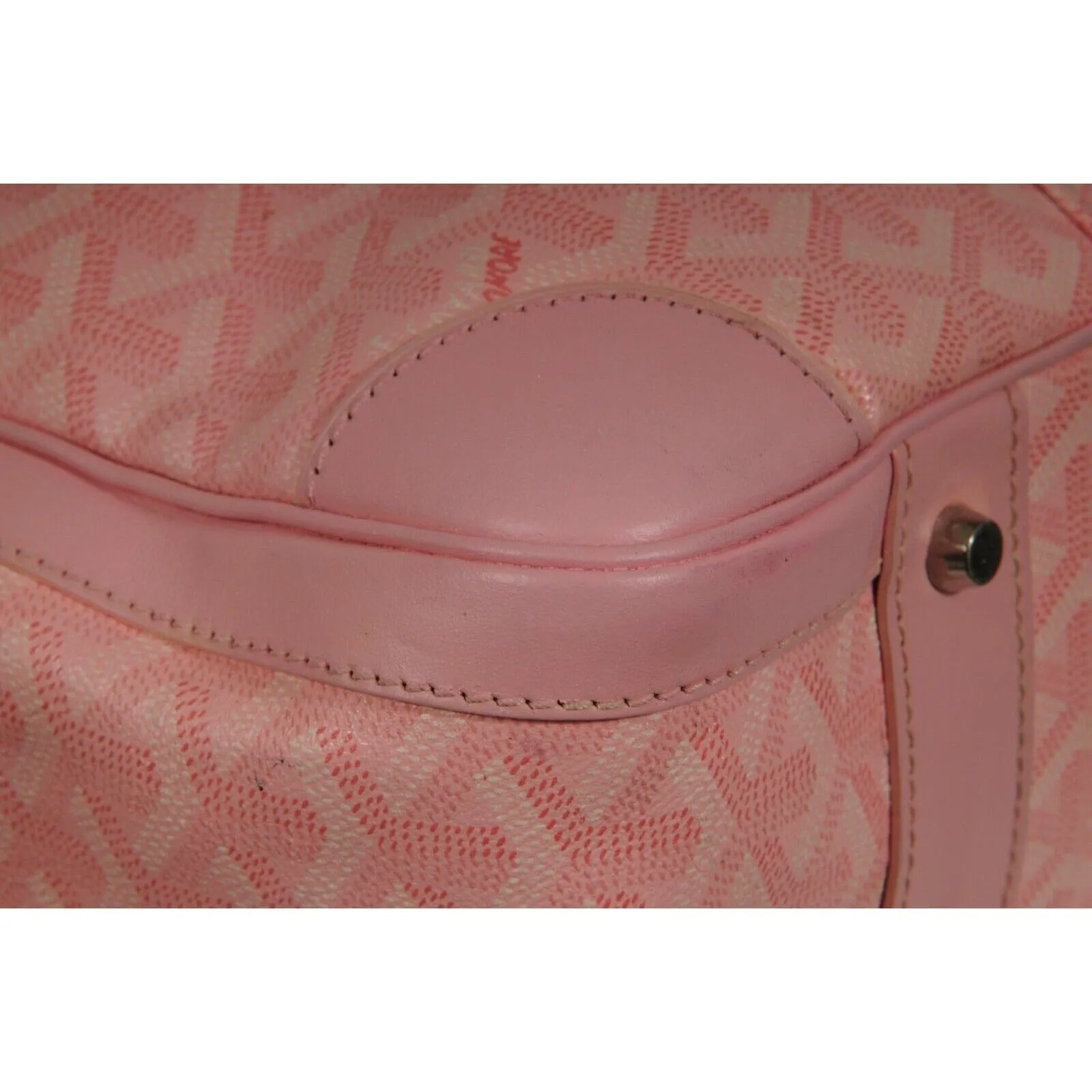 Ambassade MM Pink Zip Briefcase Laptop Computer Travel Shoulder Handbag