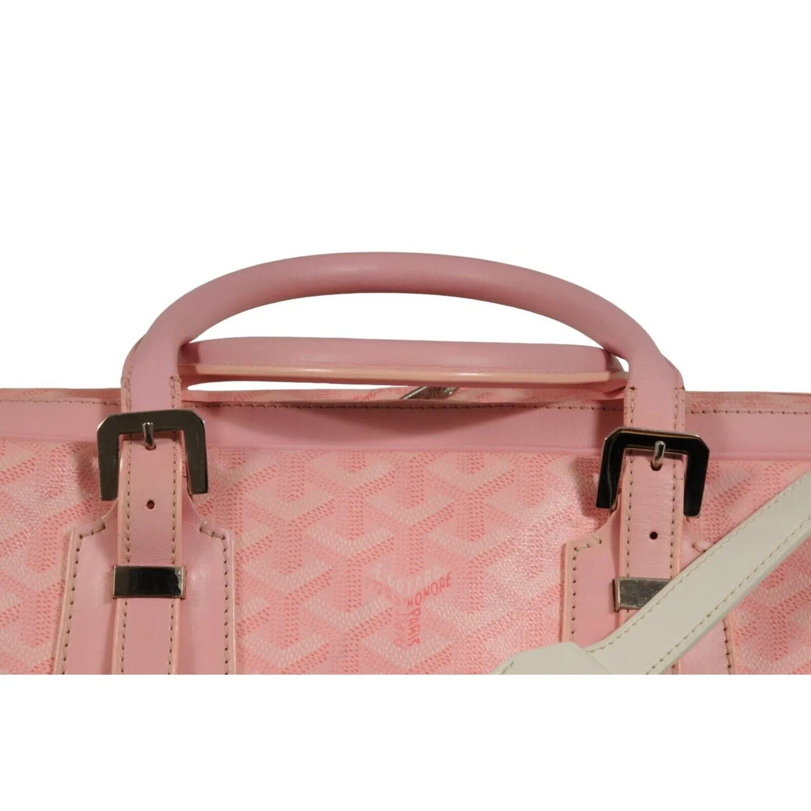 Ambassade MM Pink Zip Briefcase Laptop Computer Travel Shoulder Handbag