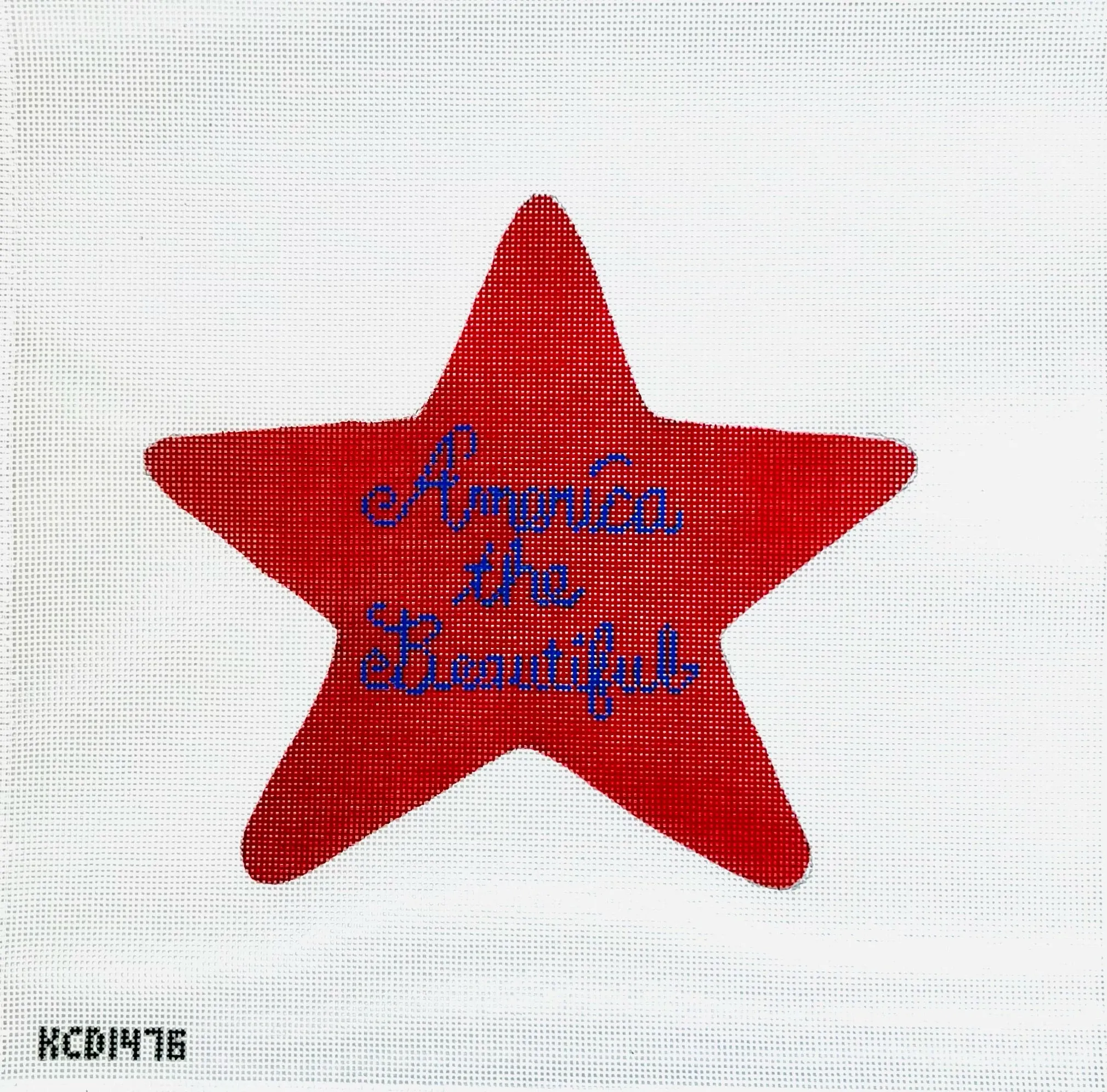 America the Beautiful Star Canvas