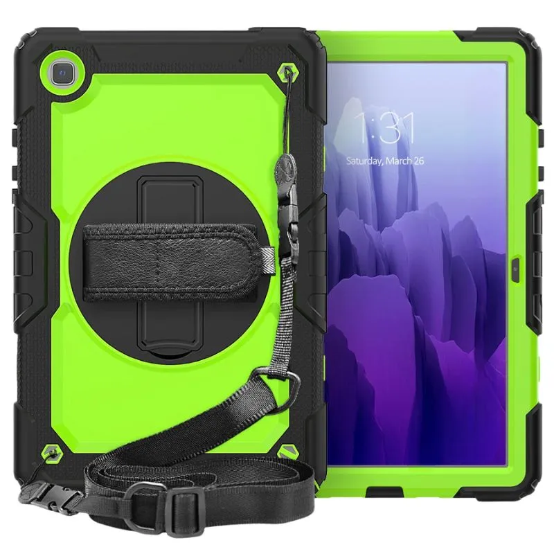 Animi Heavy Duty Galaxy Tab Case With Kickstand And Hand Strap