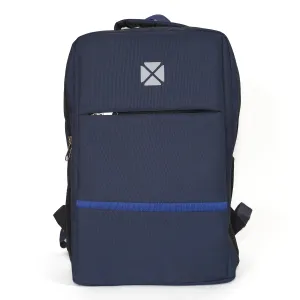 BAG X LAPTOP BACKPACK NAVY BLUE - LEFTOVER