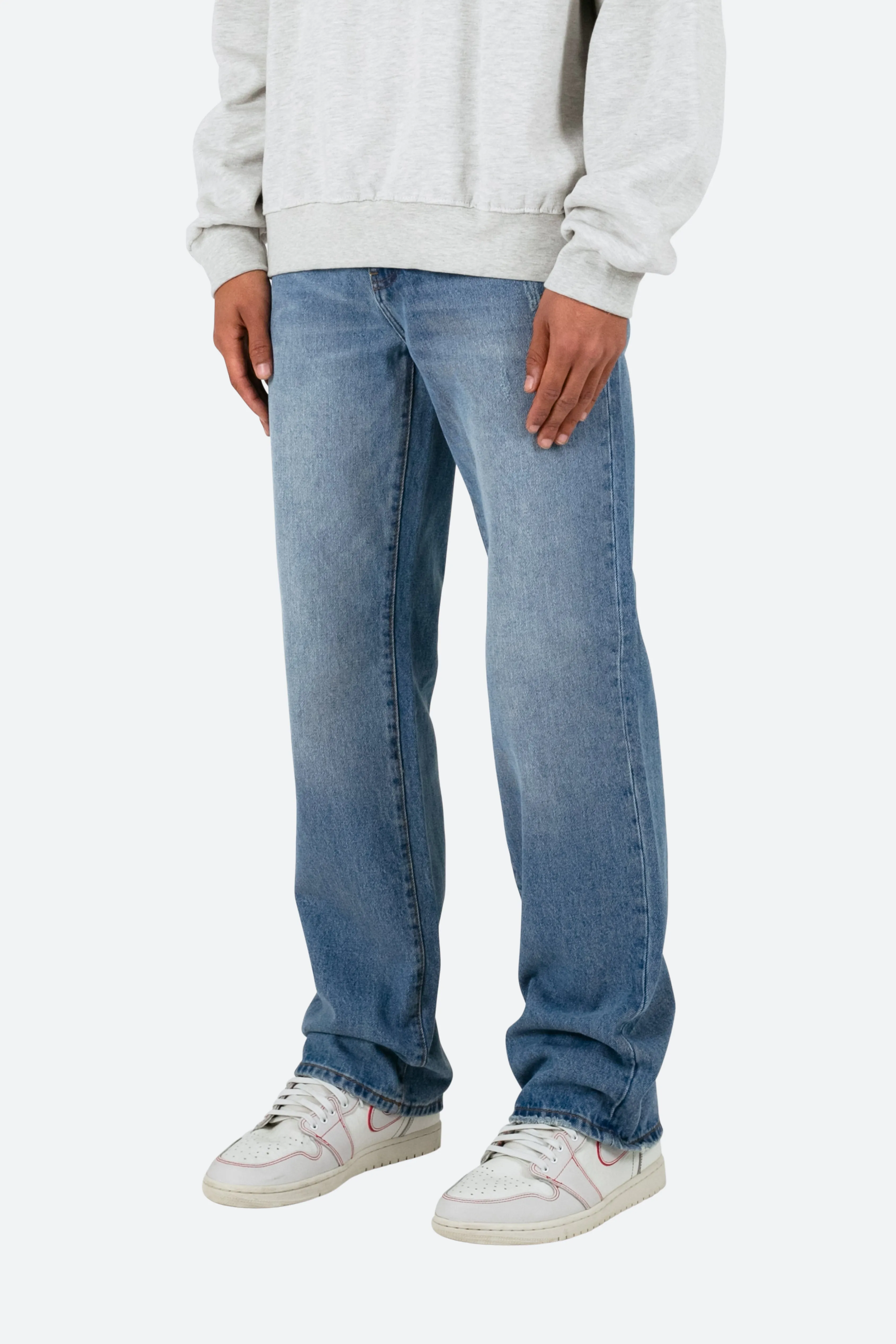 Baggy Every Day Denim - Medium Blue