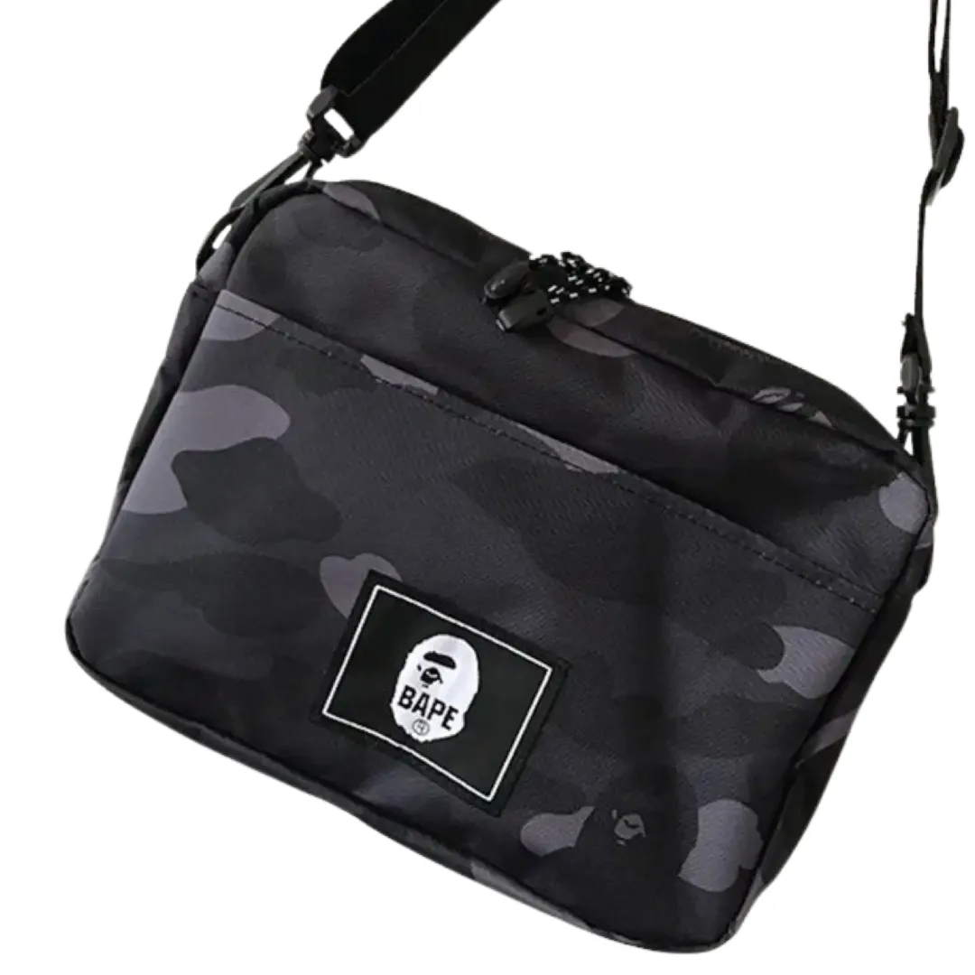 BAPE Book 2022 Black Camo Shoulder Bag