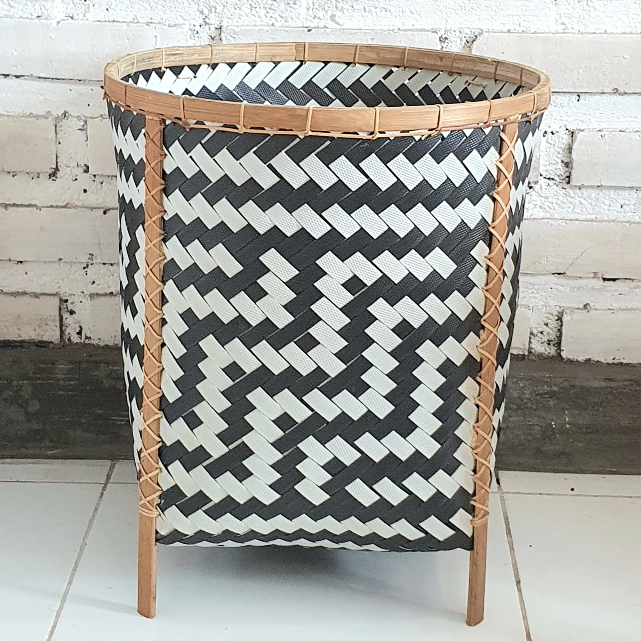 Beautiful Basket With Pattern