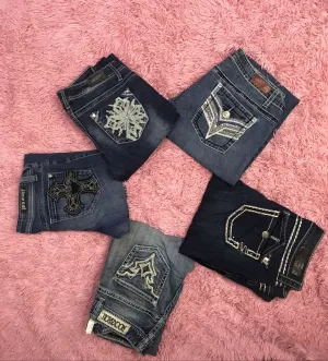 Beautiful design flared jeans