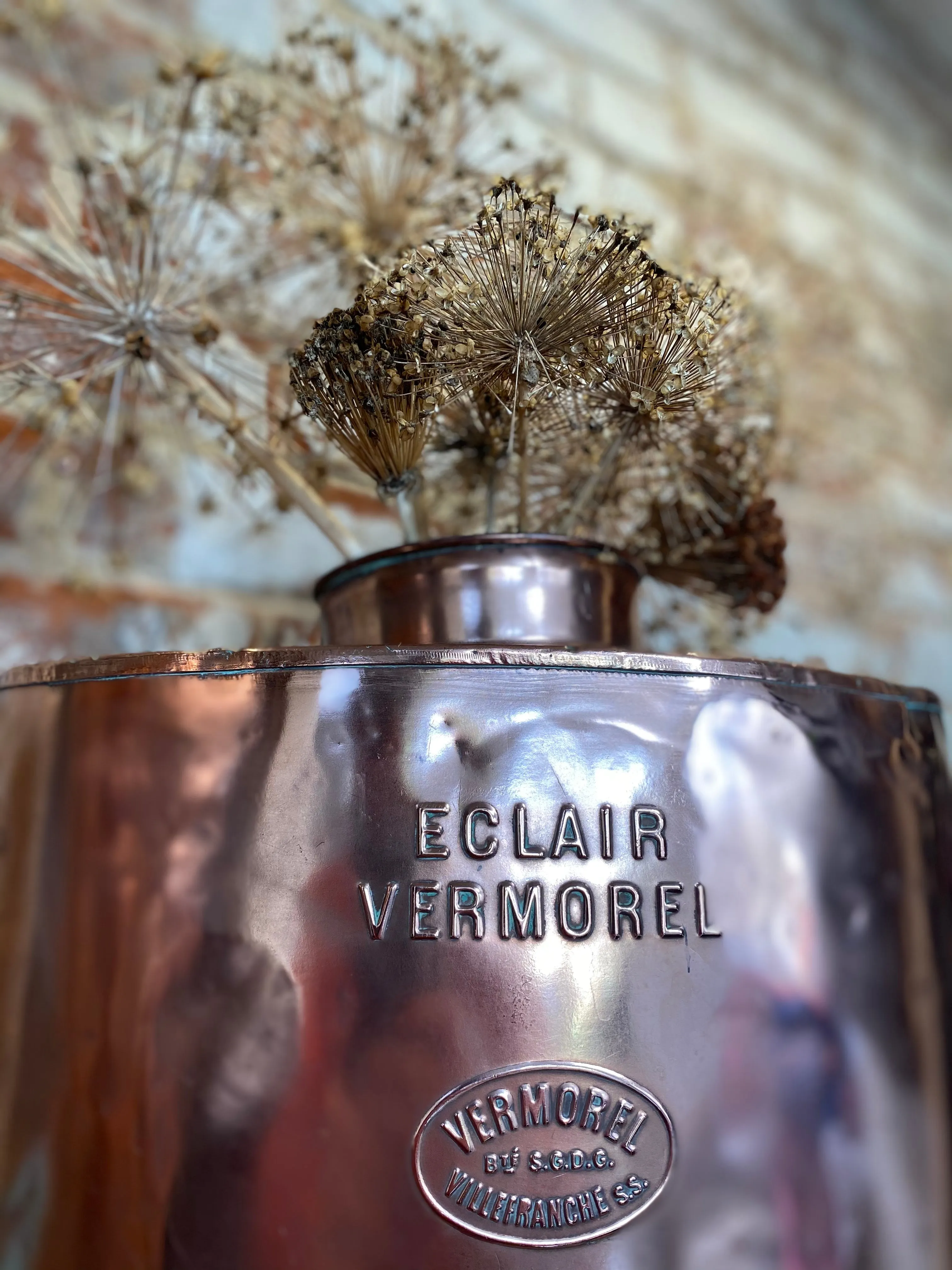 Beautiful French copper vintage sprayer