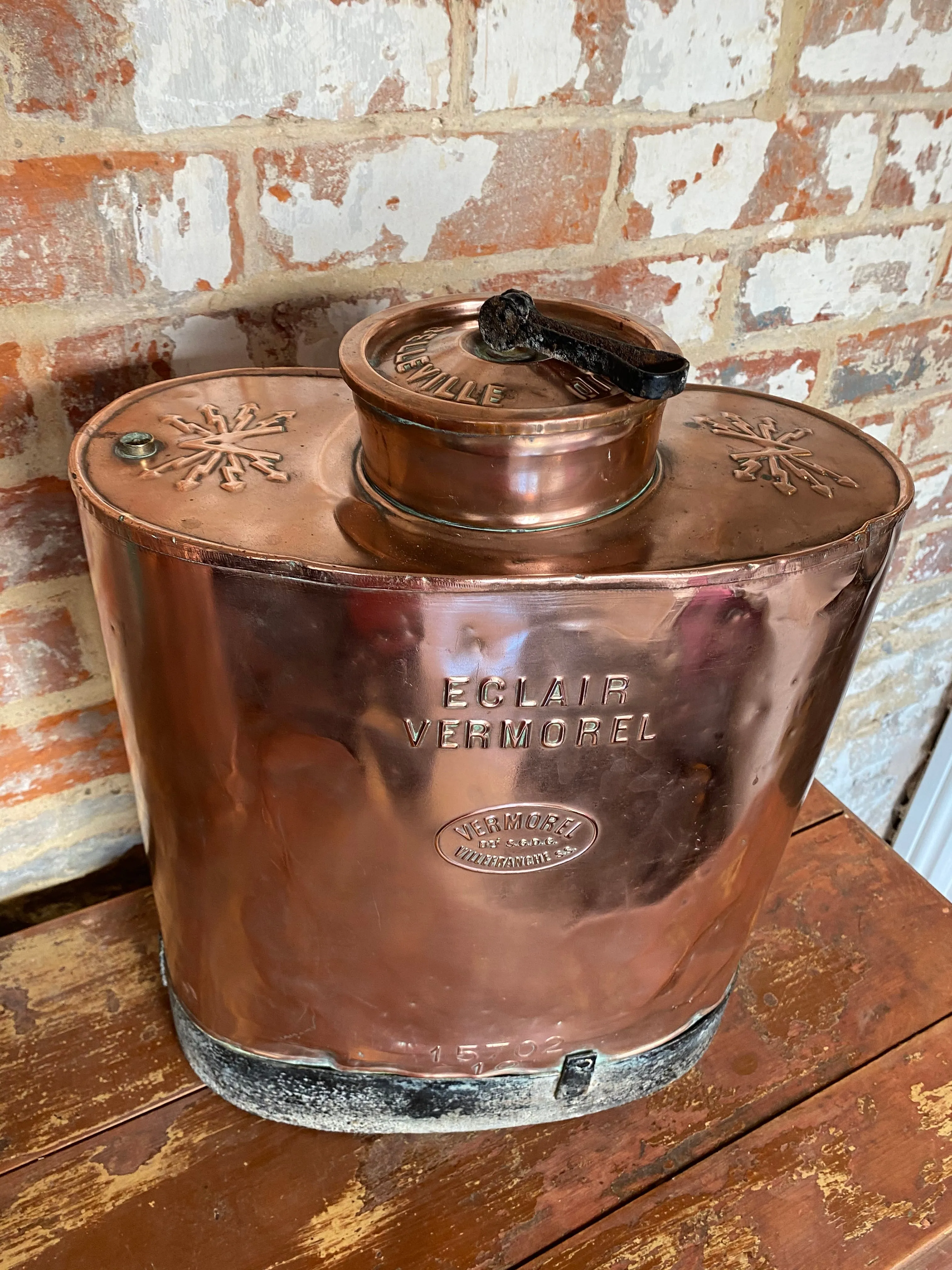 Beautiful French copper vintage sprayer