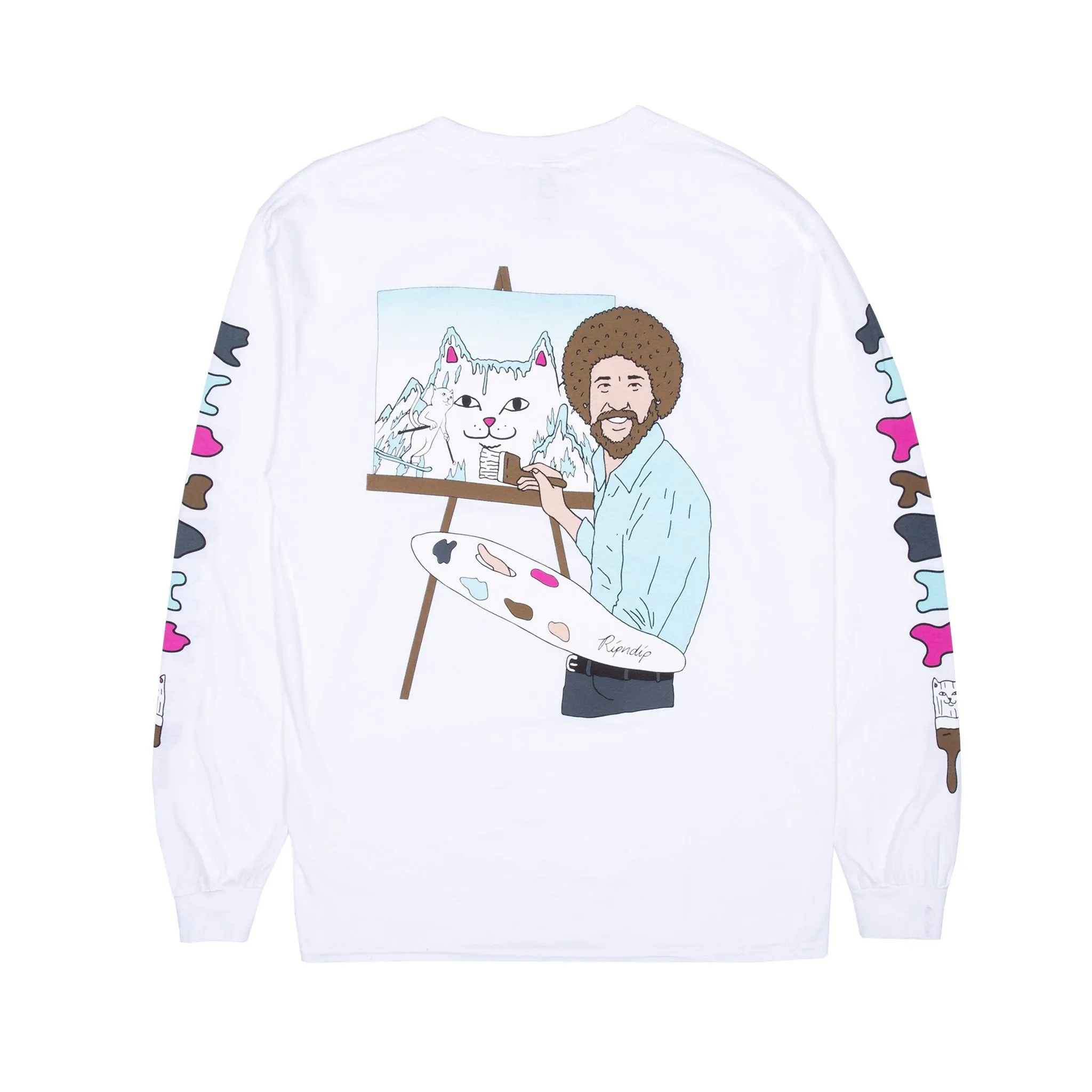 Beautiful Mountain L/S (White)