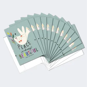 Beautiful Peace 12 Pack Notecards