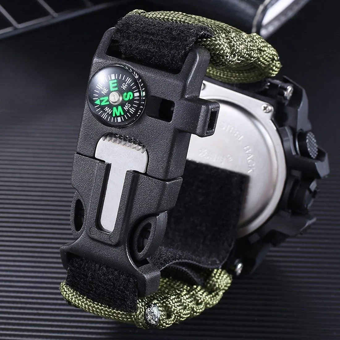 Big Face Military Tactical Watch for Men, Sport Wrist Watch