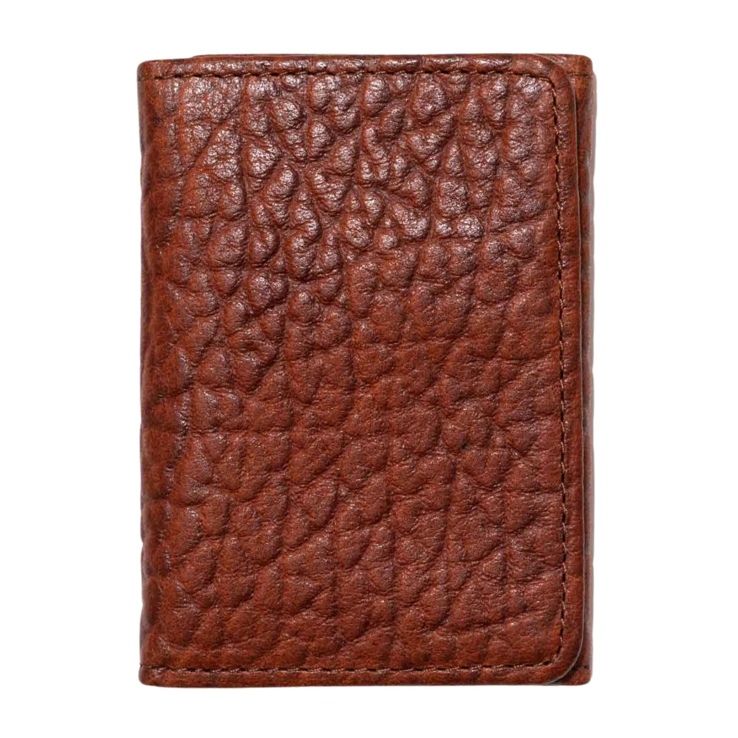 Bison Tri-Fold Peanut Wallet