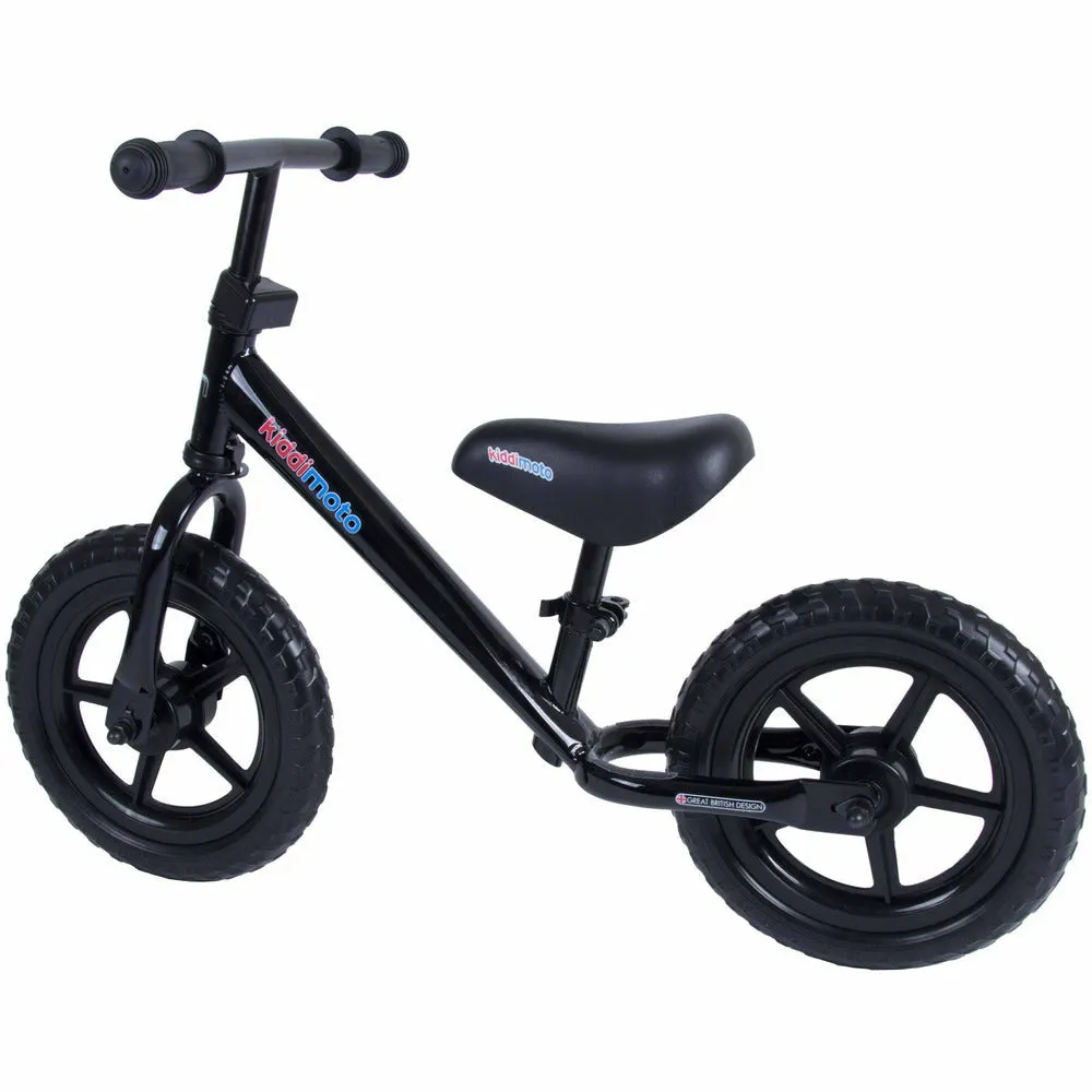 Black Super Junior Metal Balance Bike