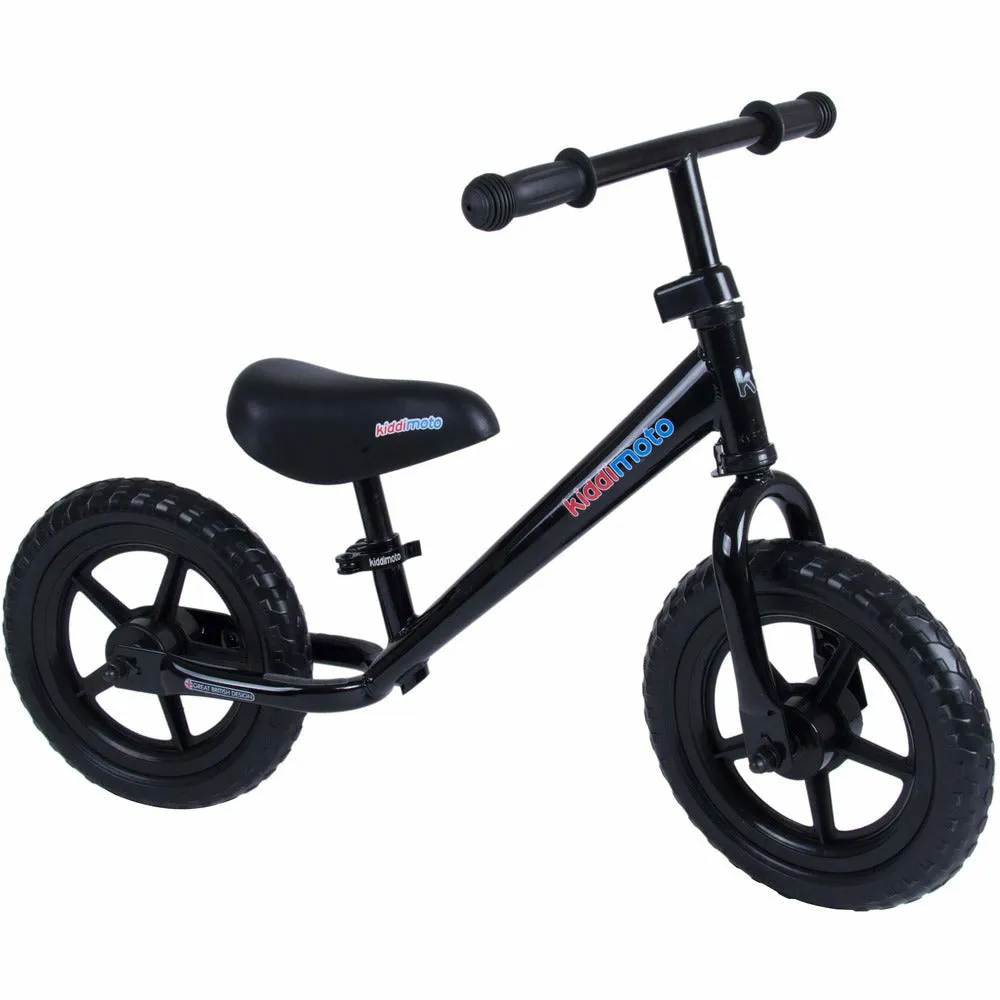 Black Super Junior Metal Balance Bike