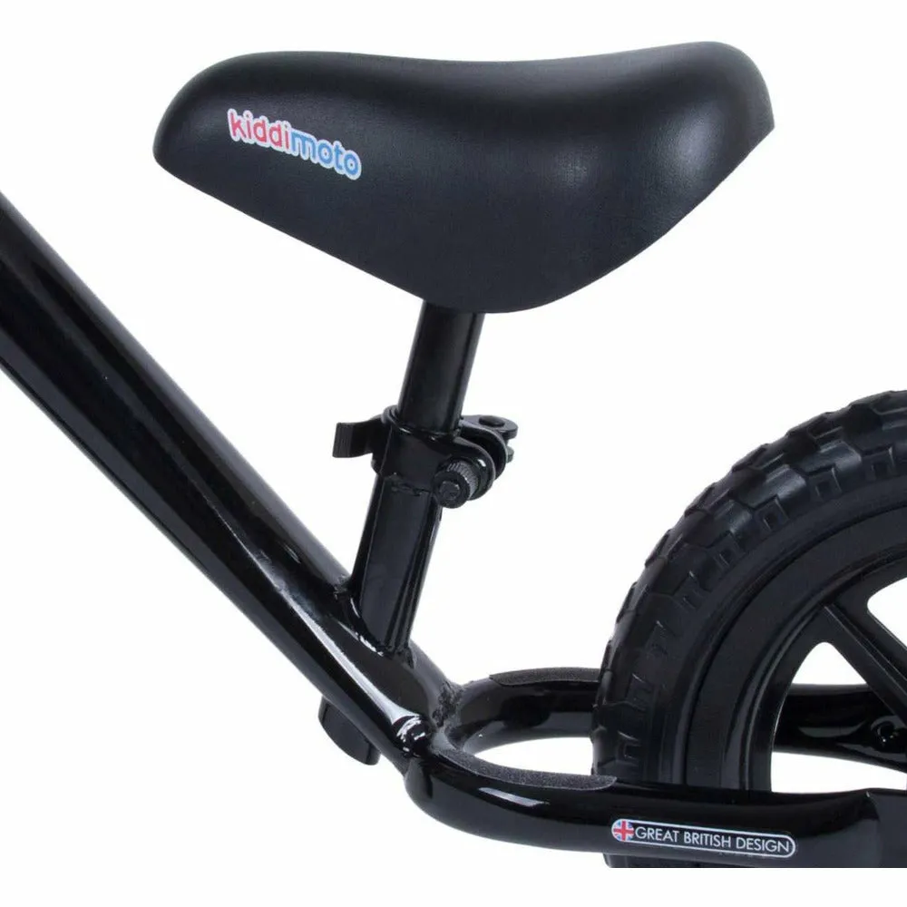 Black Super Junior Metal Balance Bike