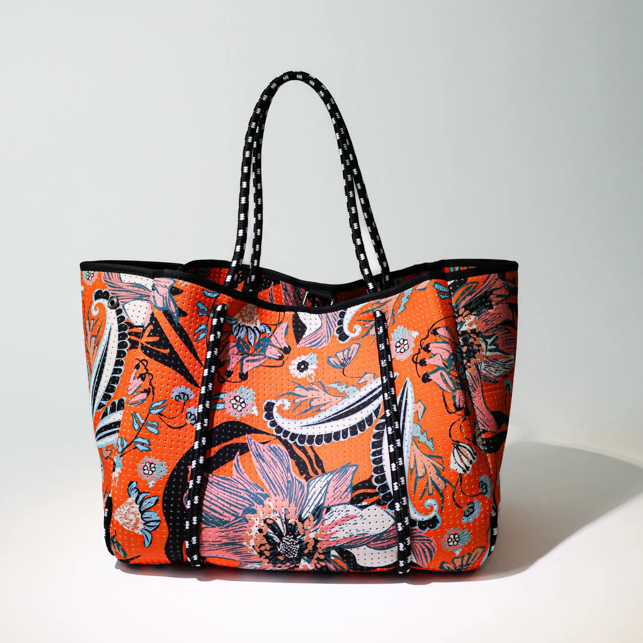 BLOSSOM ORANGE SET: EVERYDAY TOTE AND POUCH