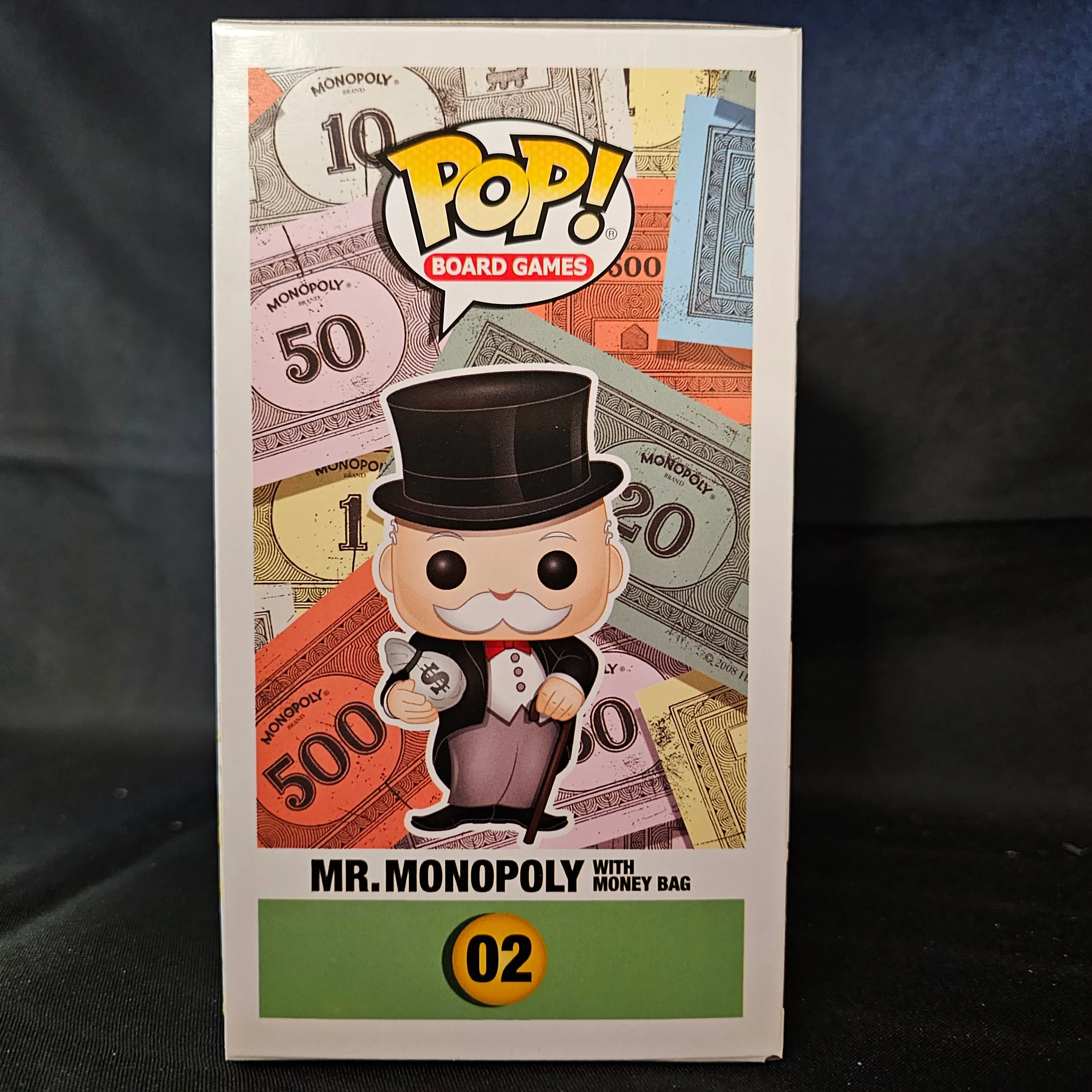 Board Games Pop! Vinyl Figure Mr. Monopoly with Money Bag [Funko-Shop] [02]