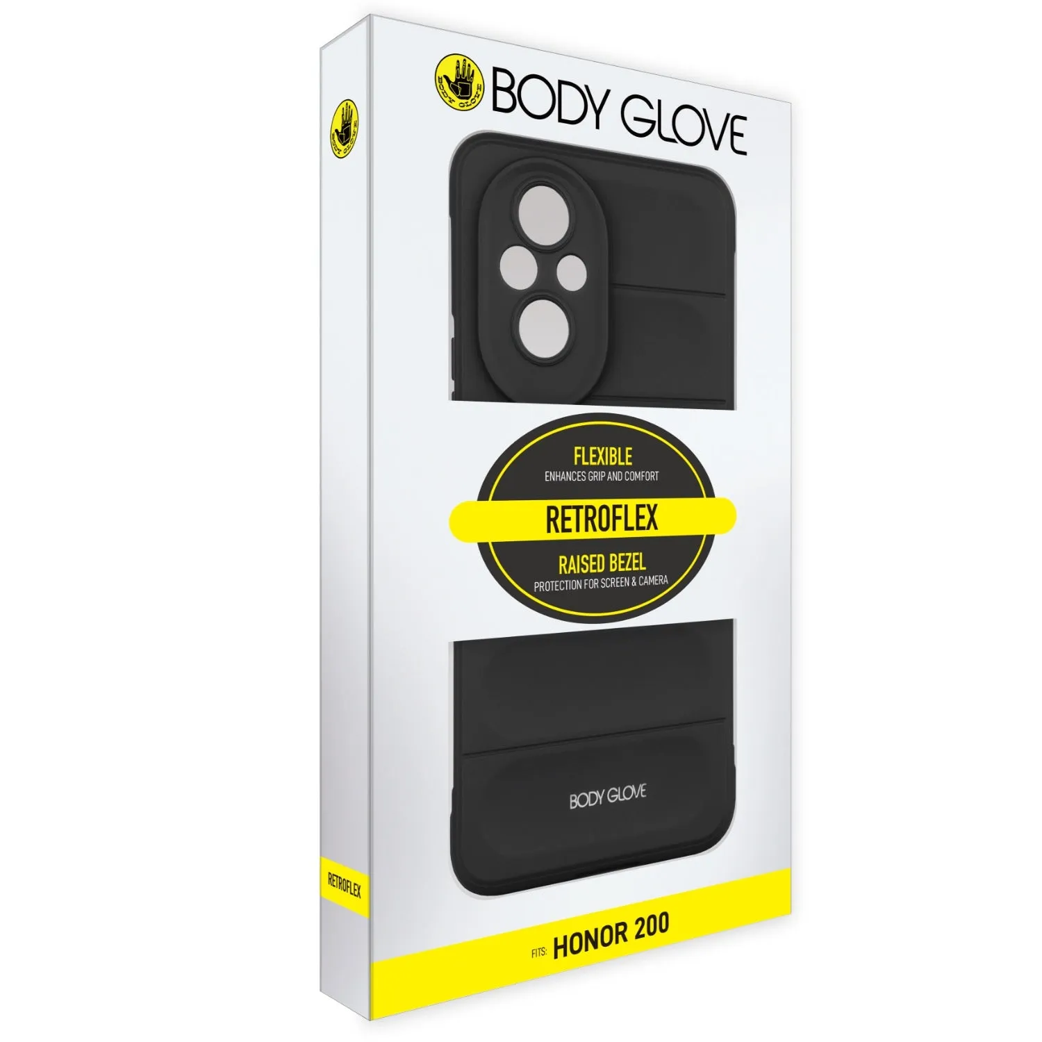 Body Glove Retroflex Case - HONOR 200 - Black (BGREFX-HON200)