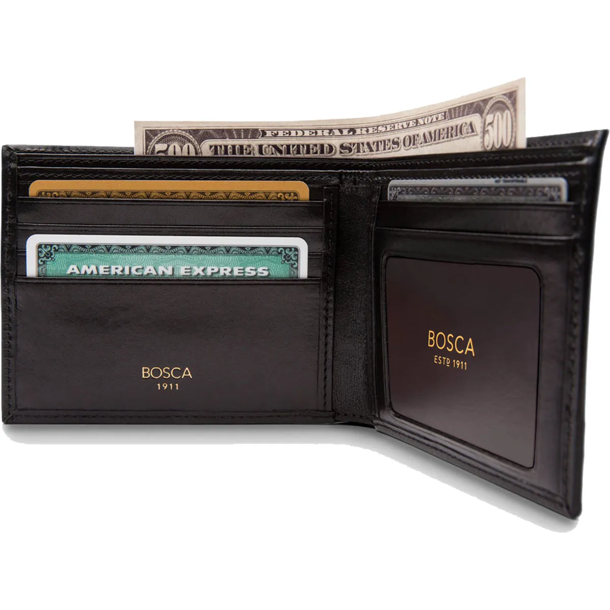 Bosca Old Leather Executive ID Wallet - RFID