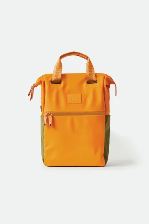 Brixton x Vessel Tote Backpack - Orange/Olive