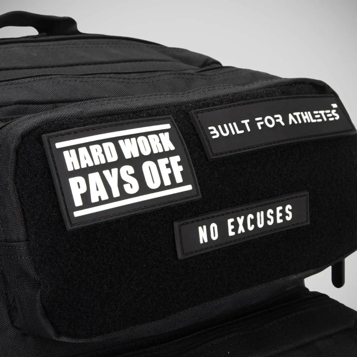 Built For Athletes Large Gym Backpack Black/White