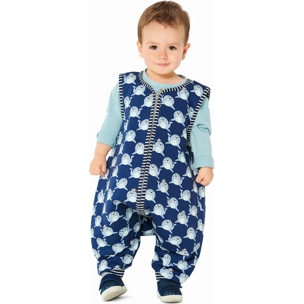 Burda Style Pattern 9298 Toddlers' Sleeping Bag with Legs - Overall Sleeping Bag