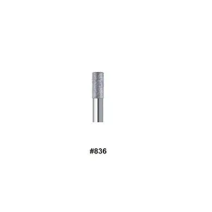 Busch Cylinder Bur, LONG - Diamond Coated / 2.35mm Shaft [EOL]