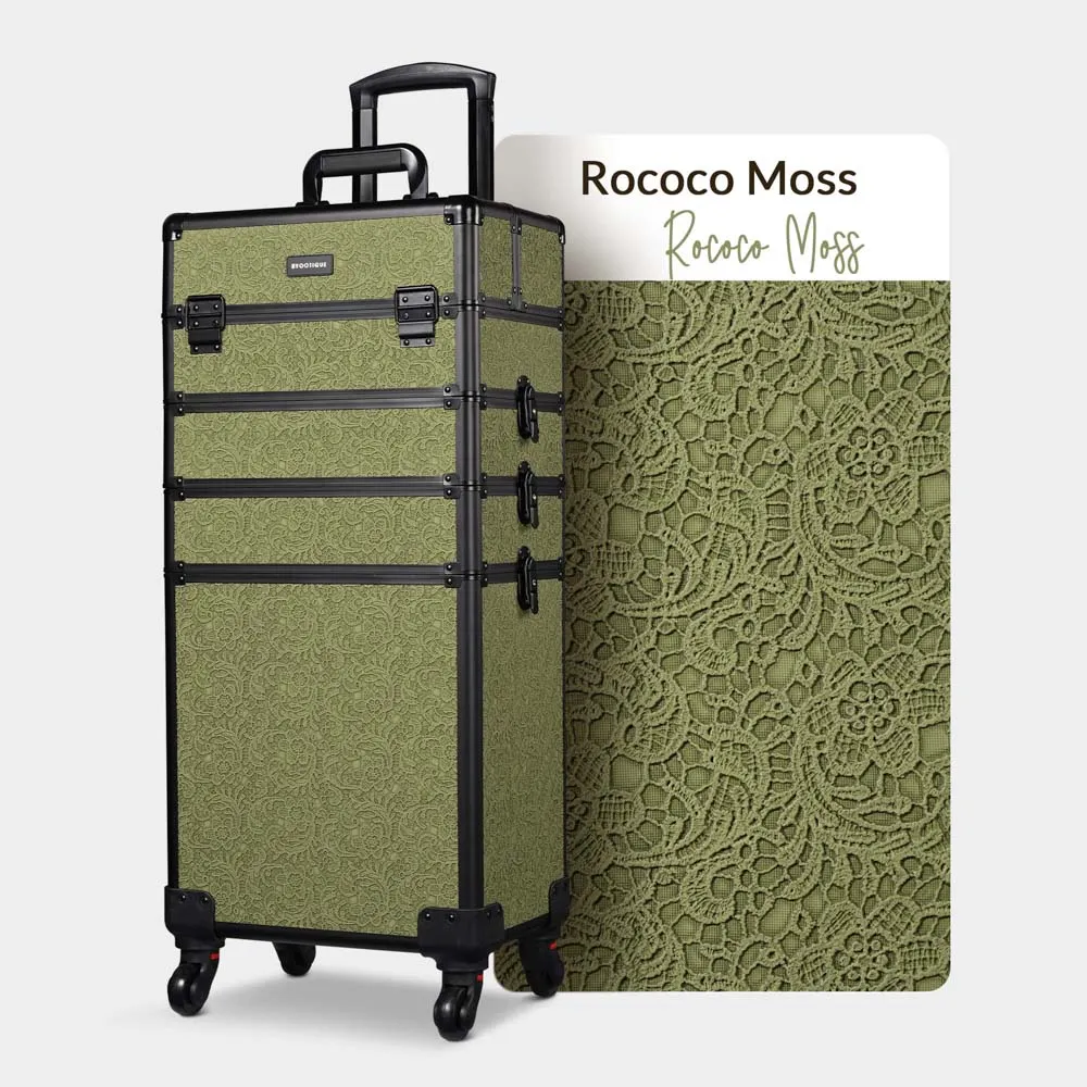 Byootique Rolling Makeup Case Rococo Artist Travel Case