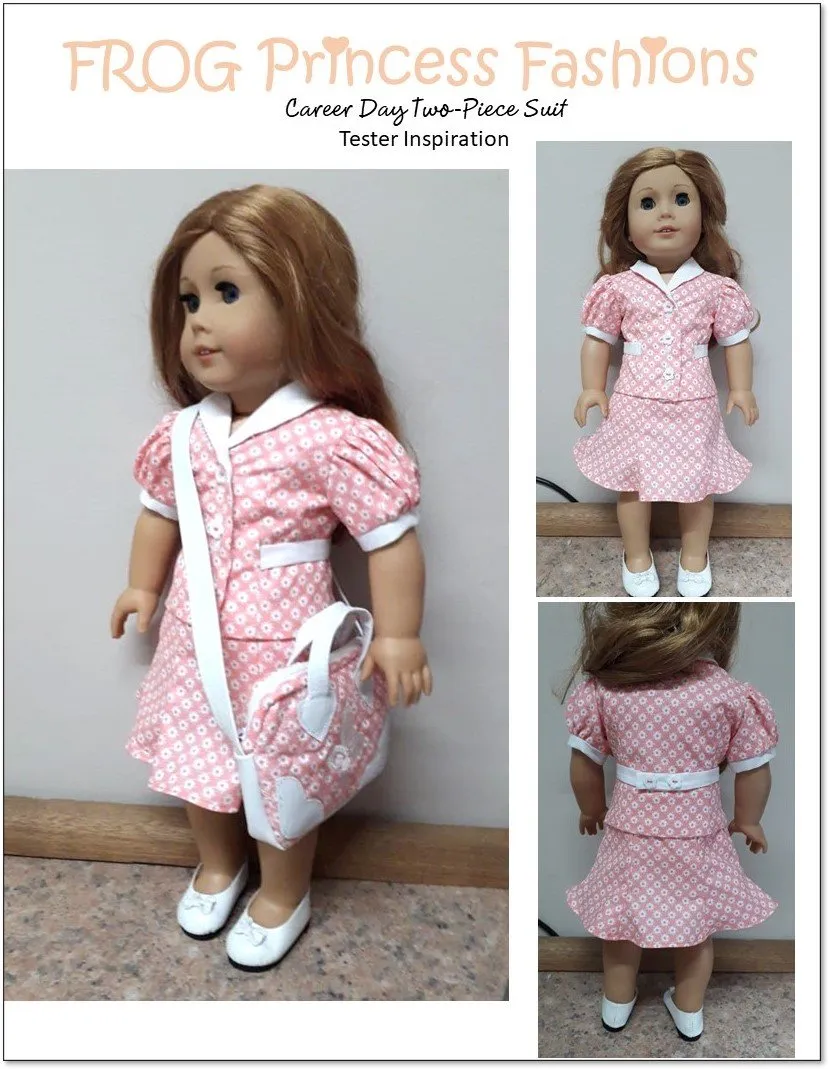 Career Day 18" Doll Clothes Pattern