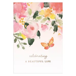 Celebrating A Beautiful Life Card