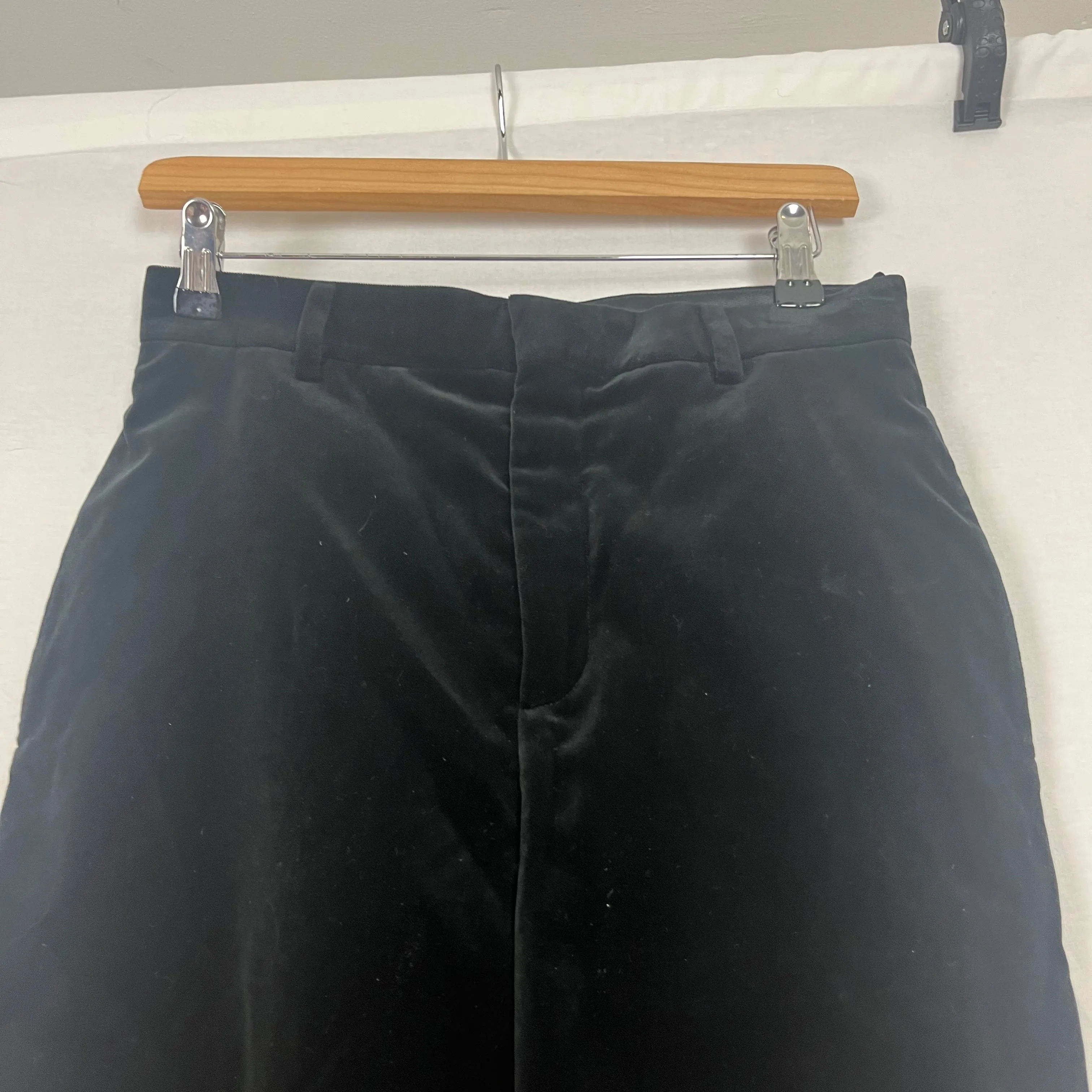 Celine Black Velvet Knickerbockers XS