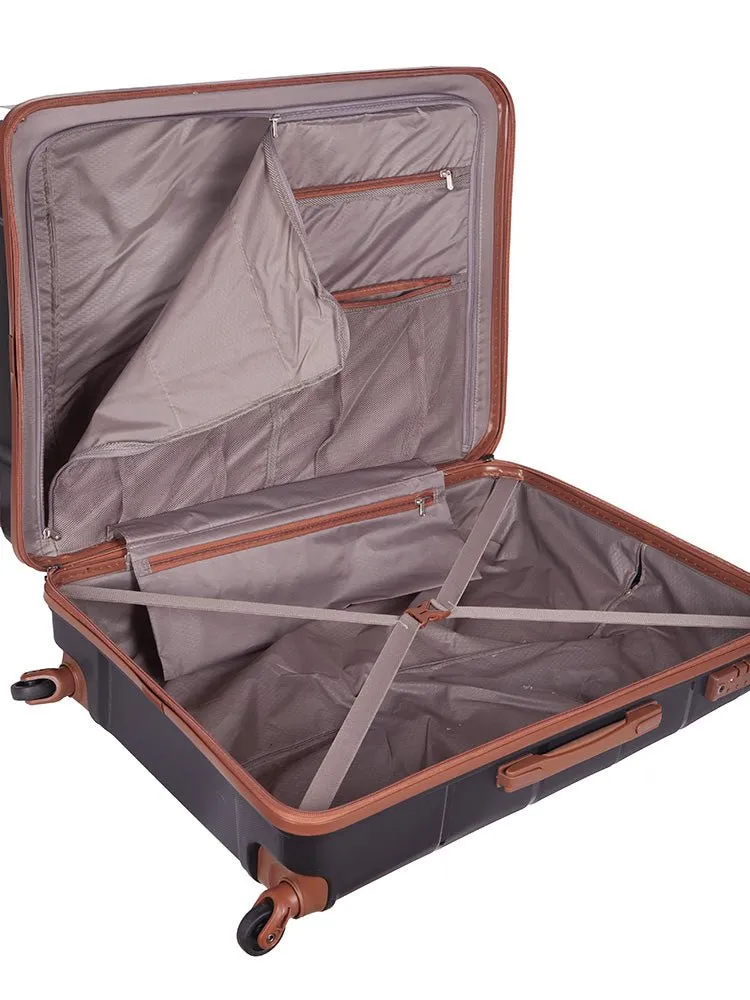 Cellini Spinn 74cm 4 Wheel Trolley Case | Black