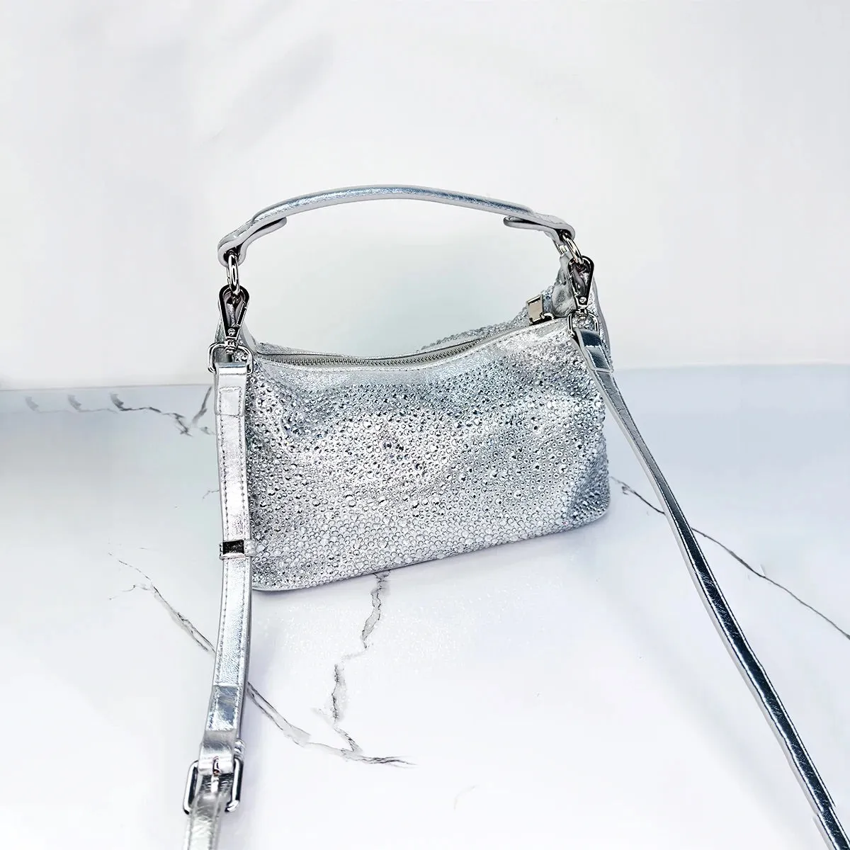 Cindy Rhinestones Handbag